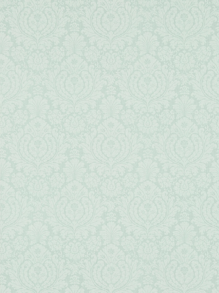 Sanderson Green Fabienne A4 Wallpaper Sample - Image 1 of 1