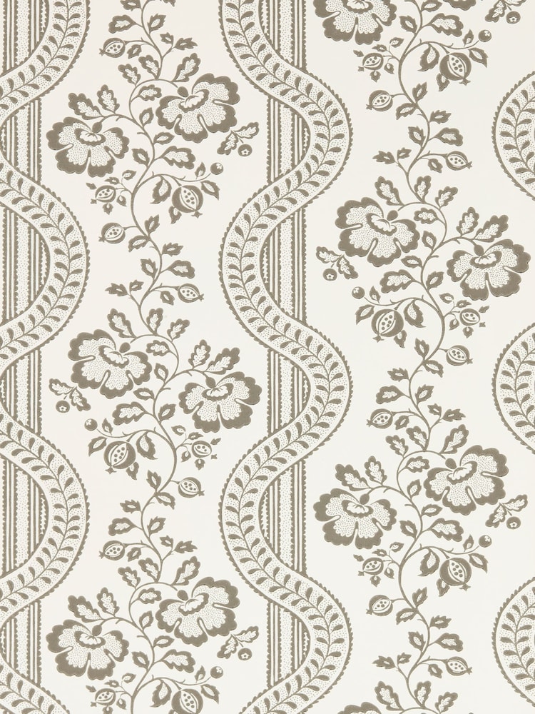 Sanderson Brown Aubrey A4 Wallpaper Sample - Image 1 of 1