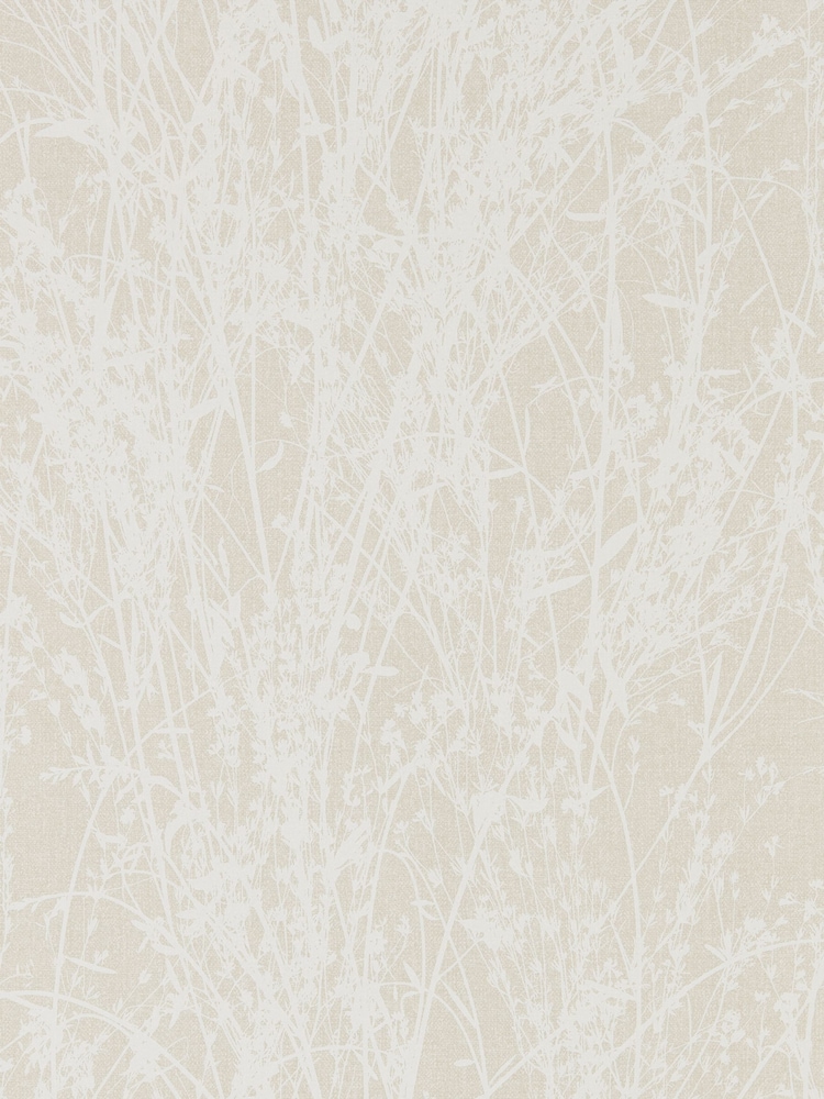 Sanderson Natural Meadow Canvas A4 Wallpaper Sample - Image 1 of 1
