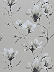 Harlequin Grey Lotus Wide Width Purity Edit A4 Wallpaper Sample - Image 1 of 1