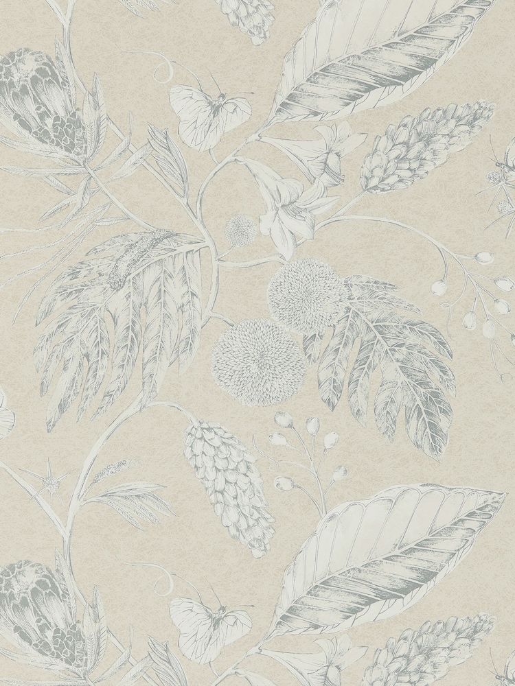Harlequin Natural Amborella Wide Width Purity Edit A4 Wallpaper Sample - Image 1 of 1