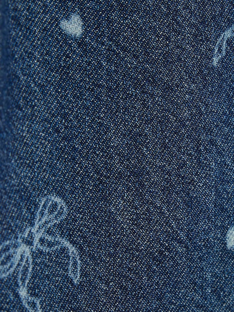 River Island Blue Girls Denim Laer Jeans - Image 1 of 4