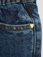 River Island Blue Girls Denim Laer Jeans - Image 3 of 4