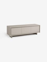 MADE.COM Natural Greige Wood Effect Kaci Wide Up to 50 Inch TV Unit - Image 2 of 2