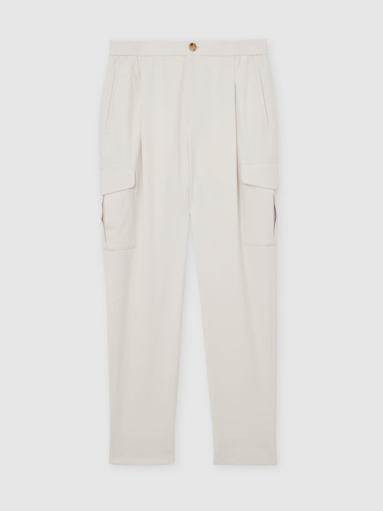 Reiss Off White Monroe Trousers - Image 2 of 6 Reiss Off White Monroe Trousers - Image 2 of 6
