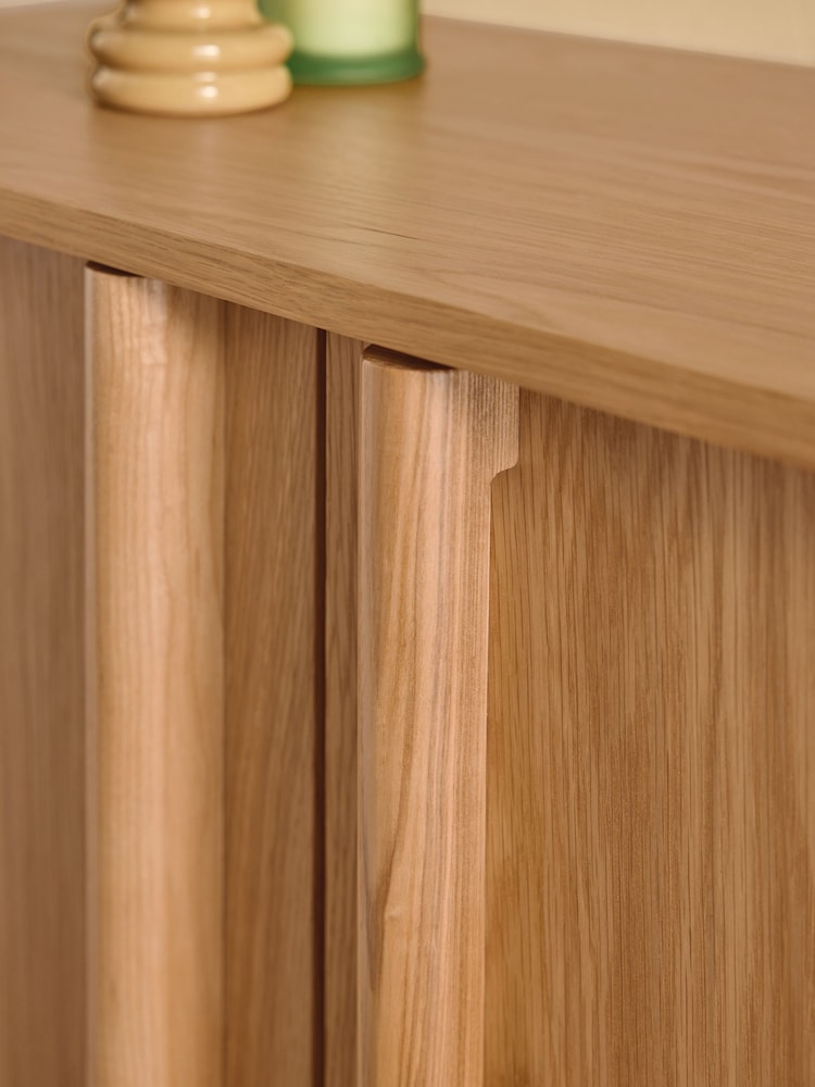 MADE.COM Oak Reeve Tall Large Sideboard - Image 2 of 6 MADE.COM Oak Reeve Tall Large Sideboard - Image 2 of 6