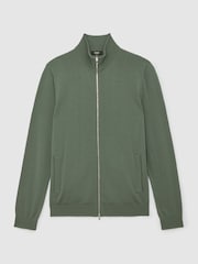 Reiss Kale Green Hampshire Cardigan - Image 2 of 6