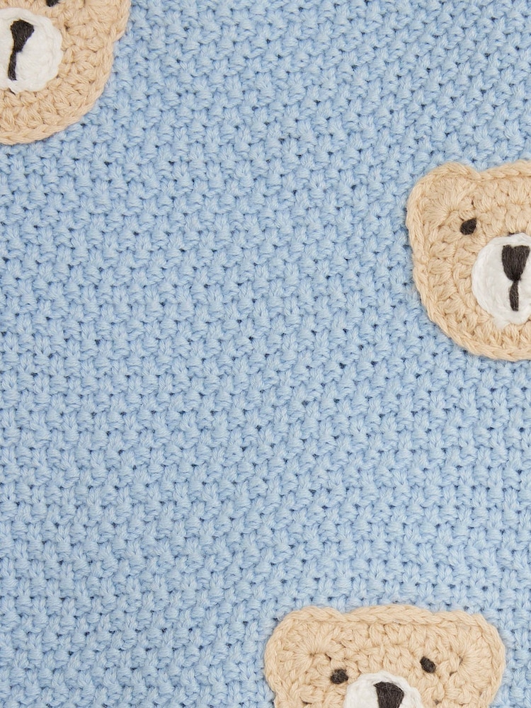 River Island Baby Boys Bear Print Jumper Hat Set - صورة 4 من 4
