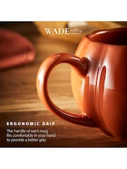 Wade Set of 2 Pumpkin Mugs - Bild 8 von 12