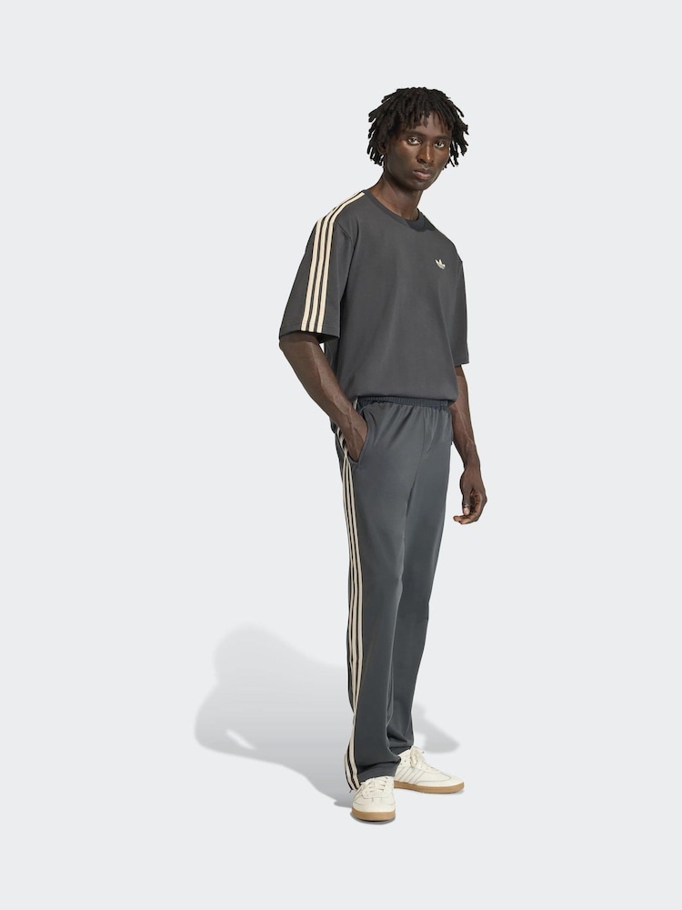 adidas Originals Charcoal Grey Firebird Track Tracksuit Bottoms - Image 2 of 6