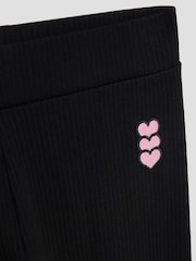 River Island Black Girls Zip Thru Hoodie Leggings Set - Image 5 of 5