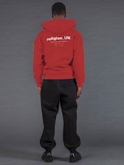 Religion Red UK Hoodie - Image 4 of 4