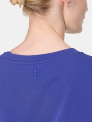Sweaty Betty Blue After Class Longline Sweatshirt - Image 3 of 7