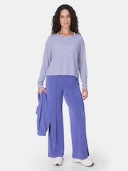 Sweaty Betty White Essential Slash Neck T-Shirt - Image 4 of 6