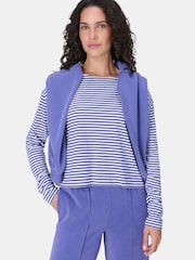 Sweaty Betty White Essential Slash Neck T-Shirt - Image 5 of 6