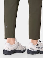 Sweaty Betty Green 27 inch inside seam Explorer 25" Trousers - Image 3 of 6