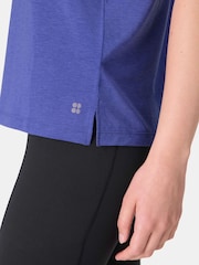 Sweaty Betty Blue Soft Flow Studio Vest - Image 3 of 7