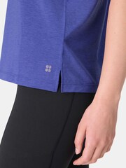 Sweaty Betty Blue Soft Flow Studio Vest - Image 5 of 7