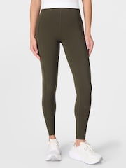 Sweaty Betty Green Full Length Power UltraSculpt 7/8 High Waist Leggings - Image 1 of 8