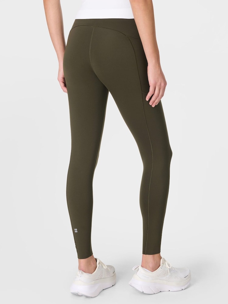 Sweaty Betty Green Full Length Power UltraSculpt 7/8 High Waist Leggings - Image 2 of 8 Sweaty Betty Green Full Length Power UltraSculpt 7/8 High Waist Leggings - Image 2 of 8