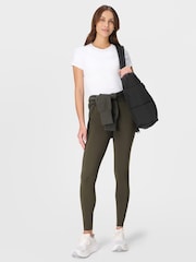 Sweaty Betty Green Full Length Power UltraSculpt 7/8 High Waist Leggings - Image 7 of 8