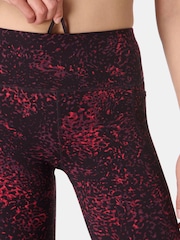 Sweaty Betty Red Full Length Power Workout Leggings - Image 6 of 9