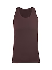 Sweaty Betty Brown Athlete Seamless Workout Tank Top - Image 6 of 6