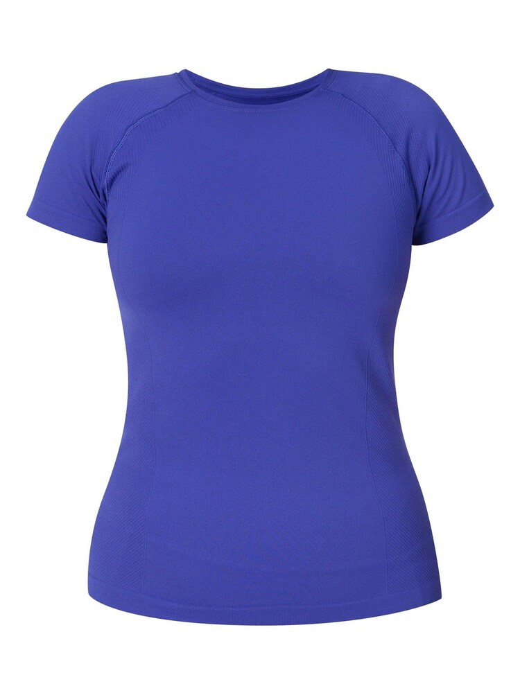 Sweaty Betty Blue Athlete Seamless Workout T-Shirt - Image 7 of 7 Sweaty Betty Blue Athlete Seamless Workout T-Shirt - Image 7 of 7