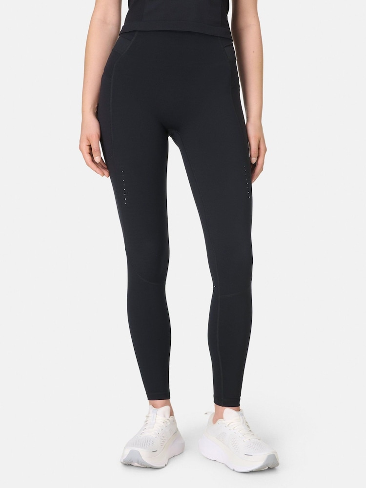 Sweaty Betty Black Full Length Ultimate Run Leggings - Image 1 of 9 Sweaty Betty Black Full Length Ultimate Run Leggings - Image 1 of 9