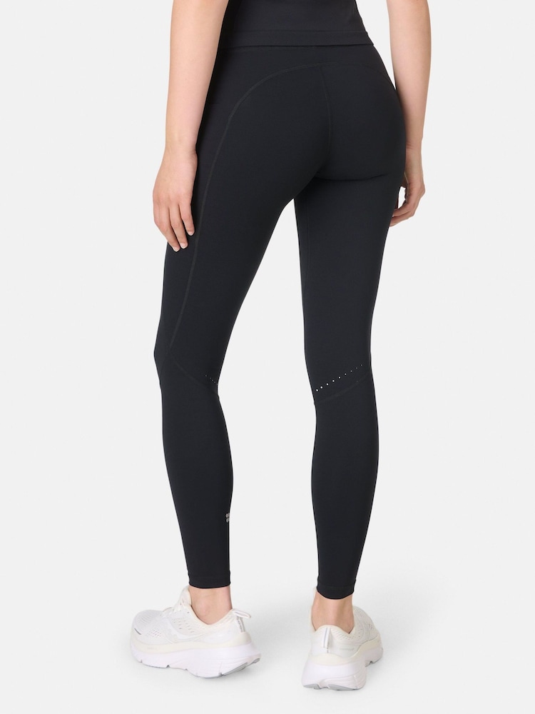 Sweaty Betty Black Full Length Ultimate Run Leggings - Image 2 of 9 Sweaty Betty Black Full Length Ultimate Run Leggings - Image 2 of 9