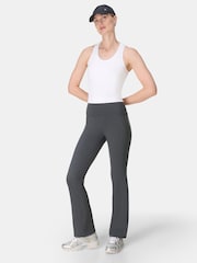 Sweaty Betty Grey 30 inch inside seam Power 30" Bootcut Workout Trousers - Image 1 of 9