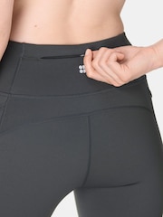 Sweaty Betty Grey 30 inch inside seam Power 30" Bootcut Workout Trousers - Image 3 of 9