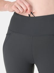 Sweaty Betty Grey 30 inch inside seam Power 30" Bootcut Workout Trousers - Image 5 of 9