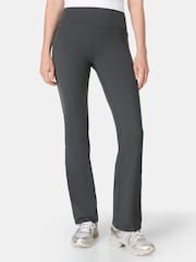 Sweaty Betty Grey 30 inch inside seam Power 30" Bootcut Workout Trousers - Image 6 of 9