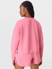 Sweaty Betty Pink Sand Wash CloudWeight Sweatshirt - Image 2 of 7