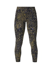 Sweaty Betty Green Full Length Power Embossed Workout Leggings - Image 10 of 10