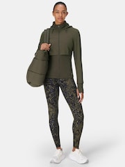 Sweaty Betty Green Full Length Power Embossed Workout Leggings - Image 2 of 10