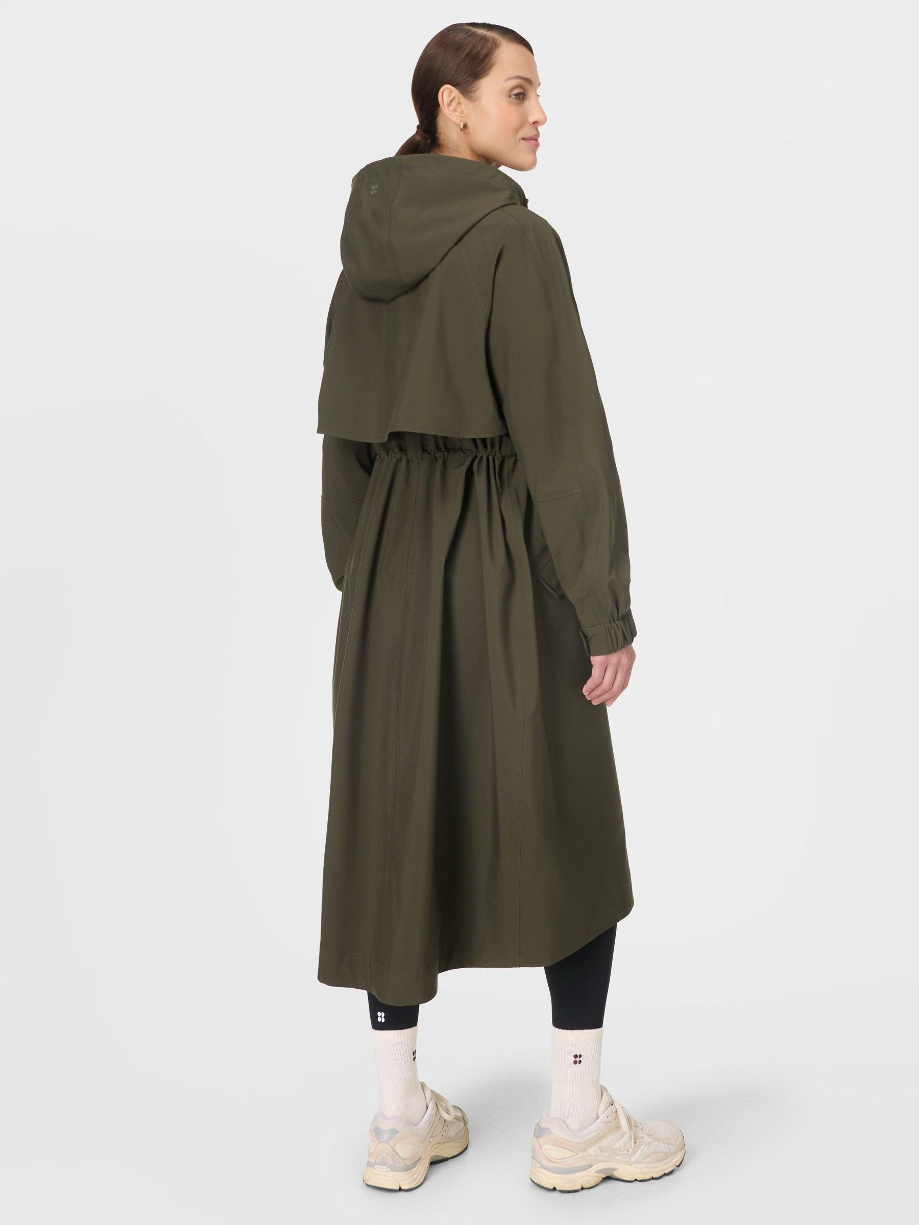 Buy Sweaty Betty Green Motion Technical Longline Parka from Next USA