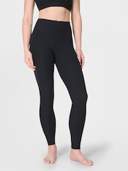 Sweaty Betty Black 30 inch inside seam Explorer 25" Trousers - Image 1 of 8