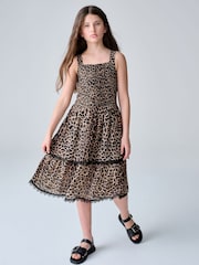 smALLSAINTS Shirred Tiered Dress - Imaginea 1 din 14