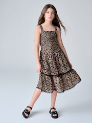smALLSAINTS Shirred Tiered Dress - Imaginea 2 din 14