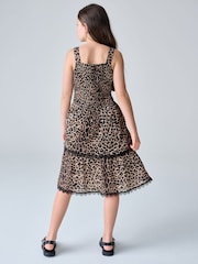 smALLSAINTS Shirred Tiered Dress - Imaginea 4 din 14