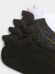 Sweaty Betty Green Workout Trainers Socks 3 Pack - Image 3 of 3