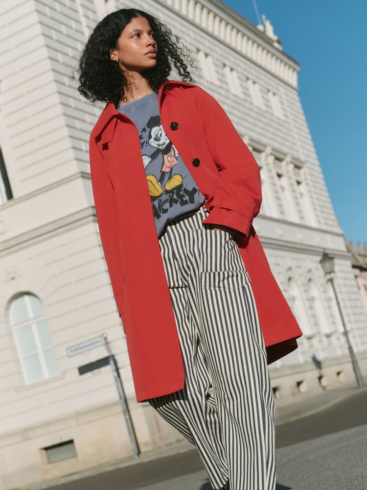 Blue Mickey Mouse Washed Sweatshirt - Image 4 of 4