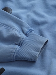 Blue Mickey Mouse Washed Sweatshirt - Image 7 of 7