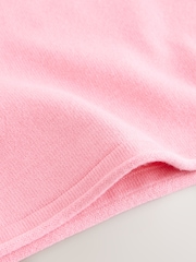 荧光粉色 - Compact Cosy Short Sleeve Top - 7的图像7｝