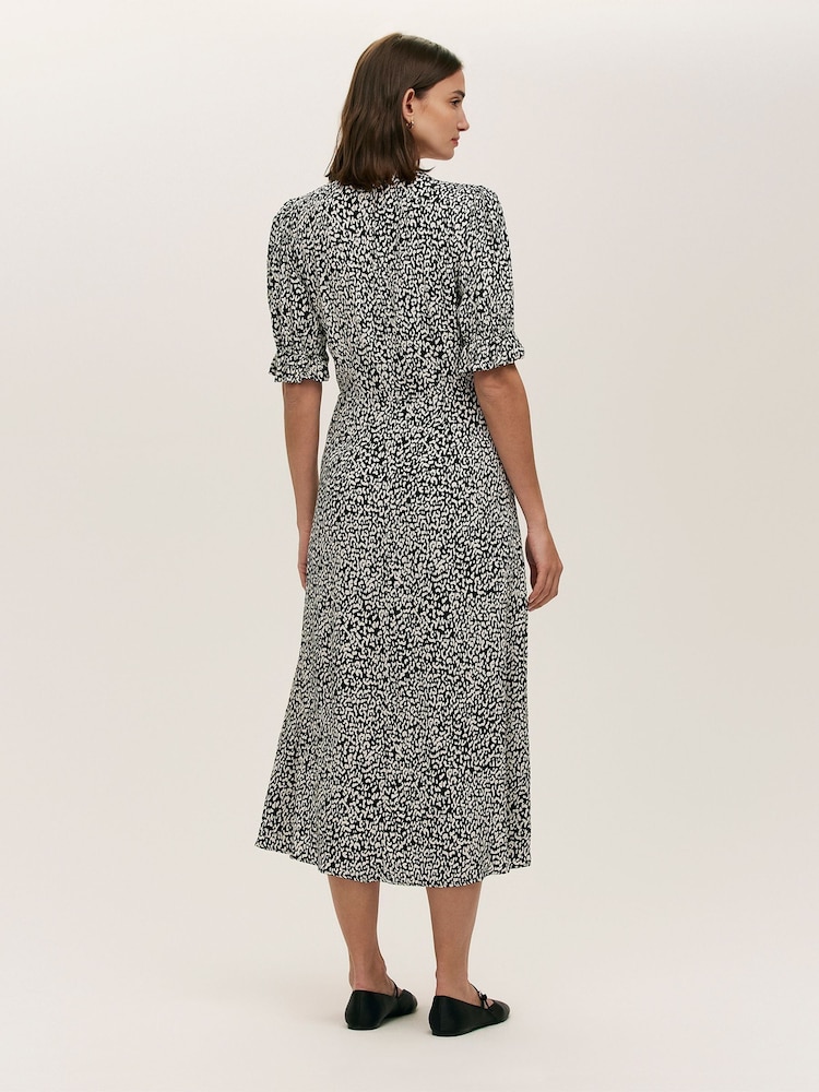 Finery Black Mela Dress - Image 4 of 4 Finery Black Mela Dress - Image 4 of 4