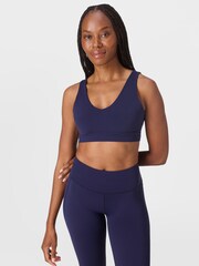 Sweaty Betty Blue Ultimate Studio Voop Bra - Image 3 of 7