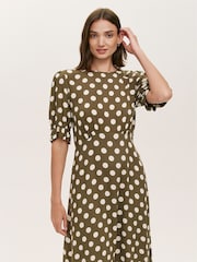 Finery Green Mela Dress - Image 3 of 4