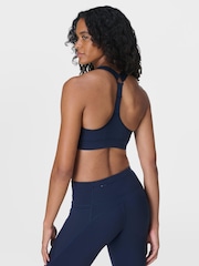 Azul marino - Sweaty Betty Medium Power Support Seam-Free Bra - Imagen 2 de 7
